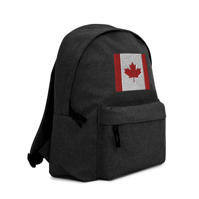 Canada flag Embroidered Backpack