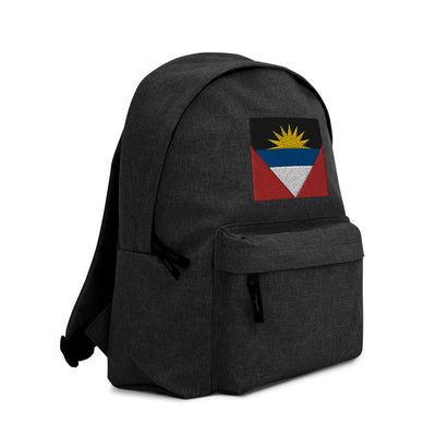 ANTIGUA AND BARBUDA FLAG Embroidered Backpack