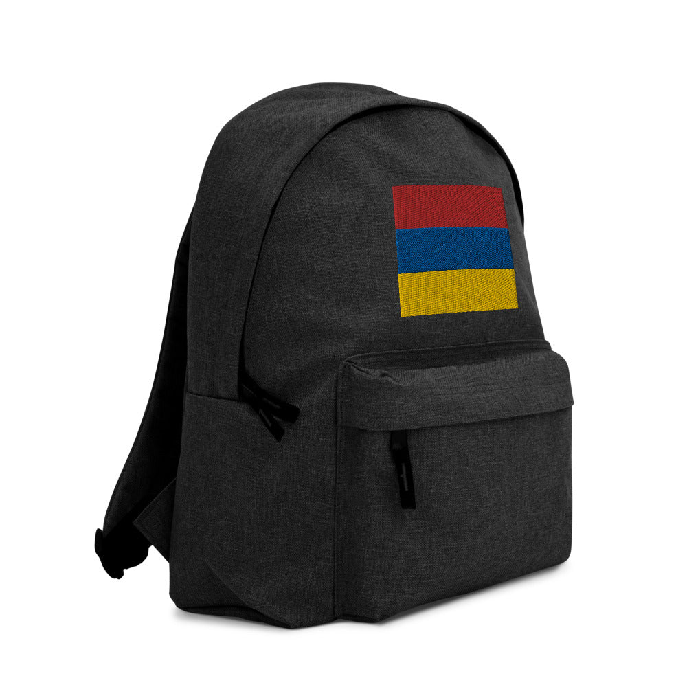 ARMENIA  FLAG Embroidered Backpack