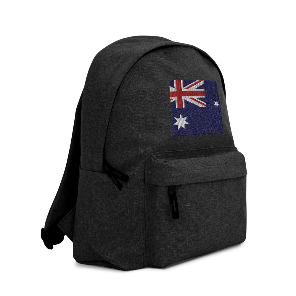 AUSTRALIA FLAG Embroidered Backpack