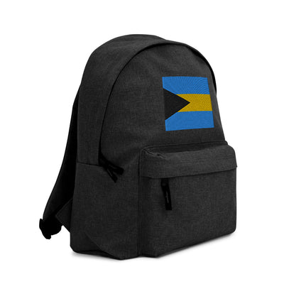 BAHAMAS FLAG Embroidered Backpack