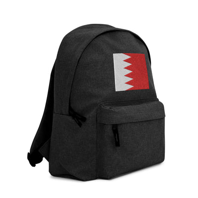 BAHRAIN FLAG Embroidered Backpack