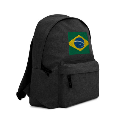 BRAZIL FLAG Embroidered Backpack