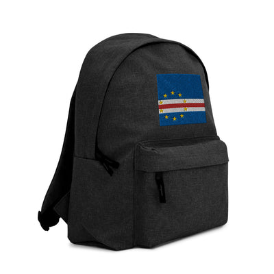 CAPE VERDE FLAG Embroidered Backpack