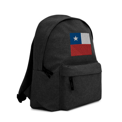 CHILE FLAG Embroidered Backpack