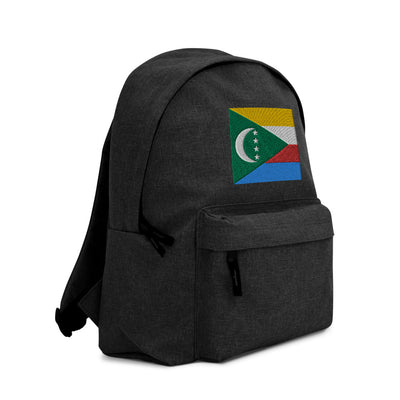 COMOROS FLAG Embroidered Backpack