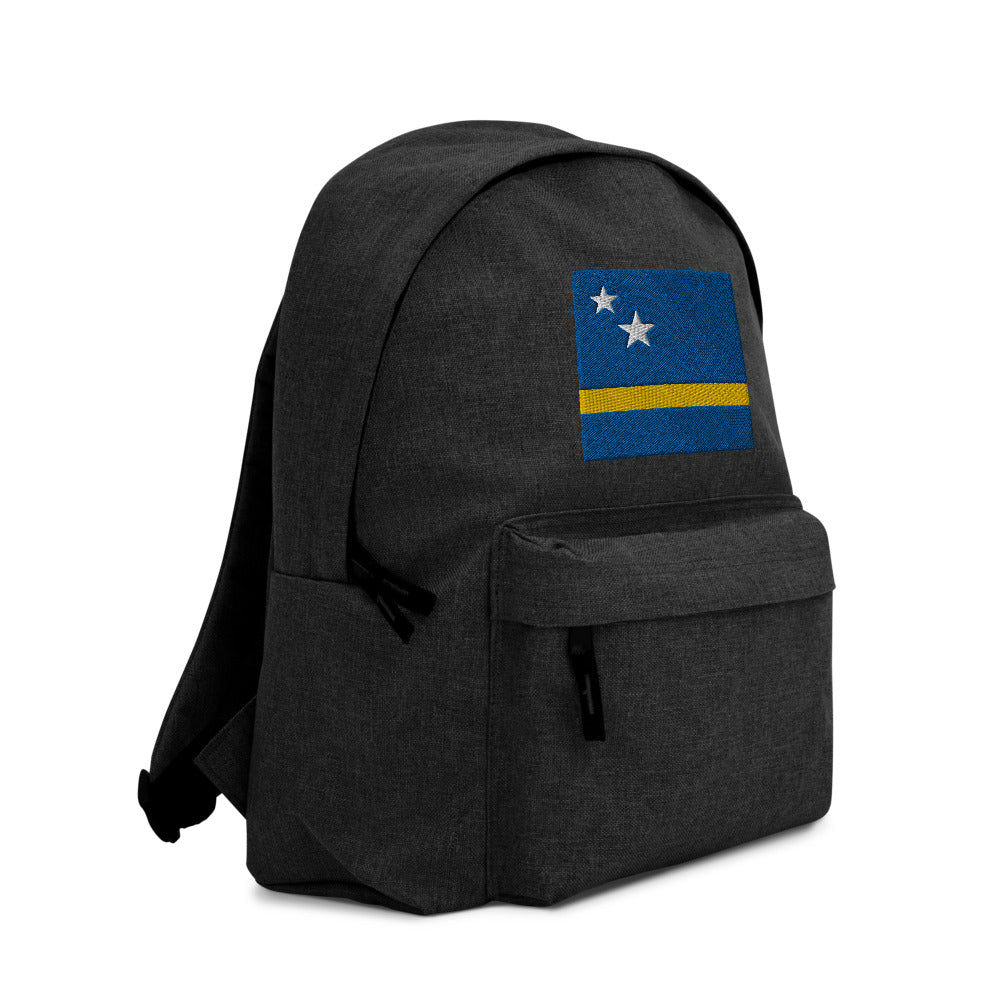 CURACAO FLAG Embroidered Backpack