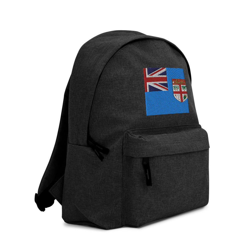 FIJI FLAG Embroidered Backpack