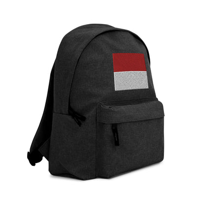 INDONESIA FLAG Embroidered Backpack