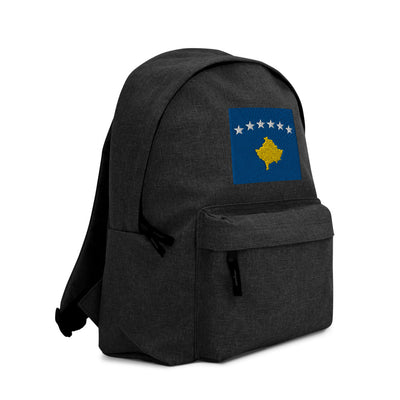 KOSOVO FLAG Embroidered Backpack