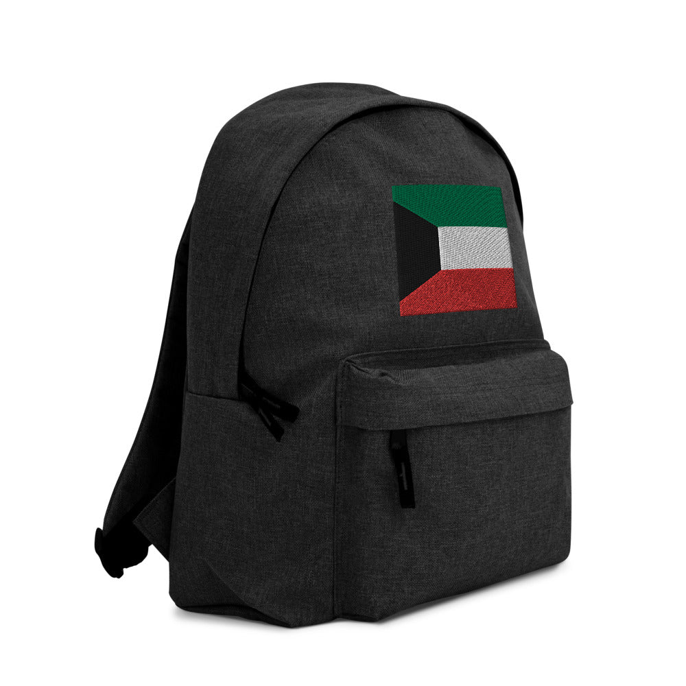 KUWAIT FLAG Embroidered Backpack