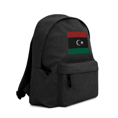 LIBYA FLAG Embroidered Backpack