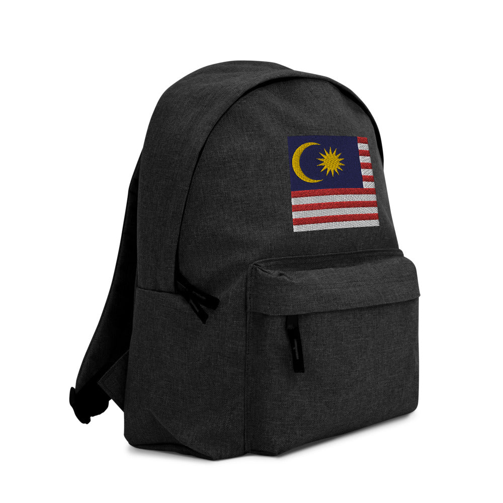 MALAYSIA FLAG Embroidered Backpack