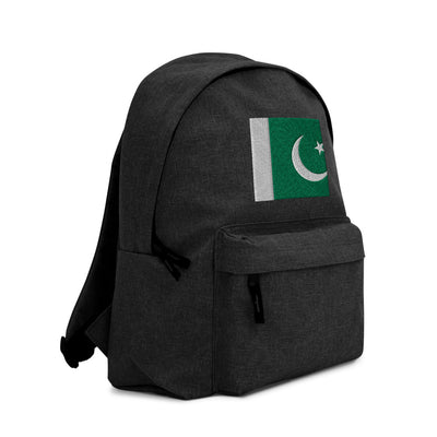 PAKISTAN FLAG Embroidered Backpack