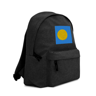 PALAU FLAG Embroidered Backpack