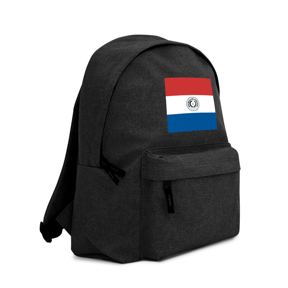 PARAGUAY FLAG Embroidered Backpack