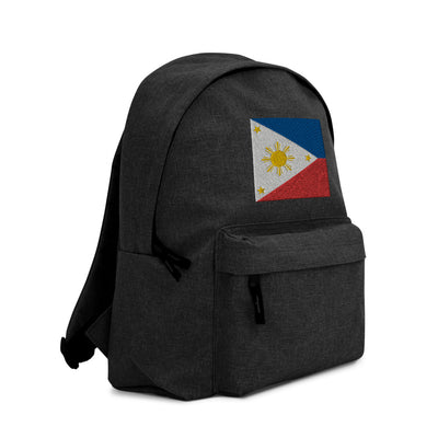 Philippines flag Embroidered Backpack