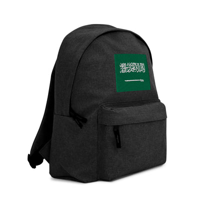 SAUDI ARABIA FLAG Embroidered Backpack