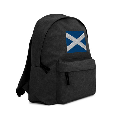 SCOTLAND FLAG Embroidered Backpack