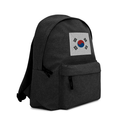 SOUTH KOREA FLAG Embroidered Backpack