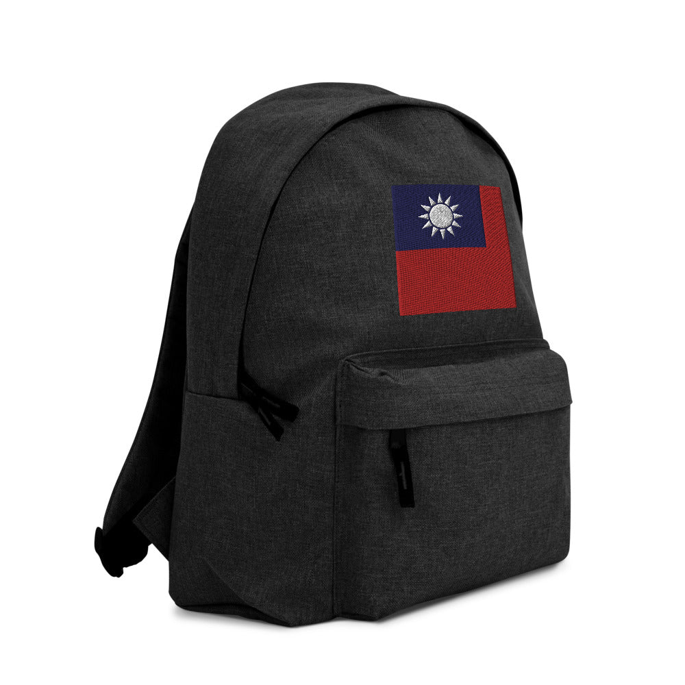 TAIWAN FLAG Embroidered Backpack