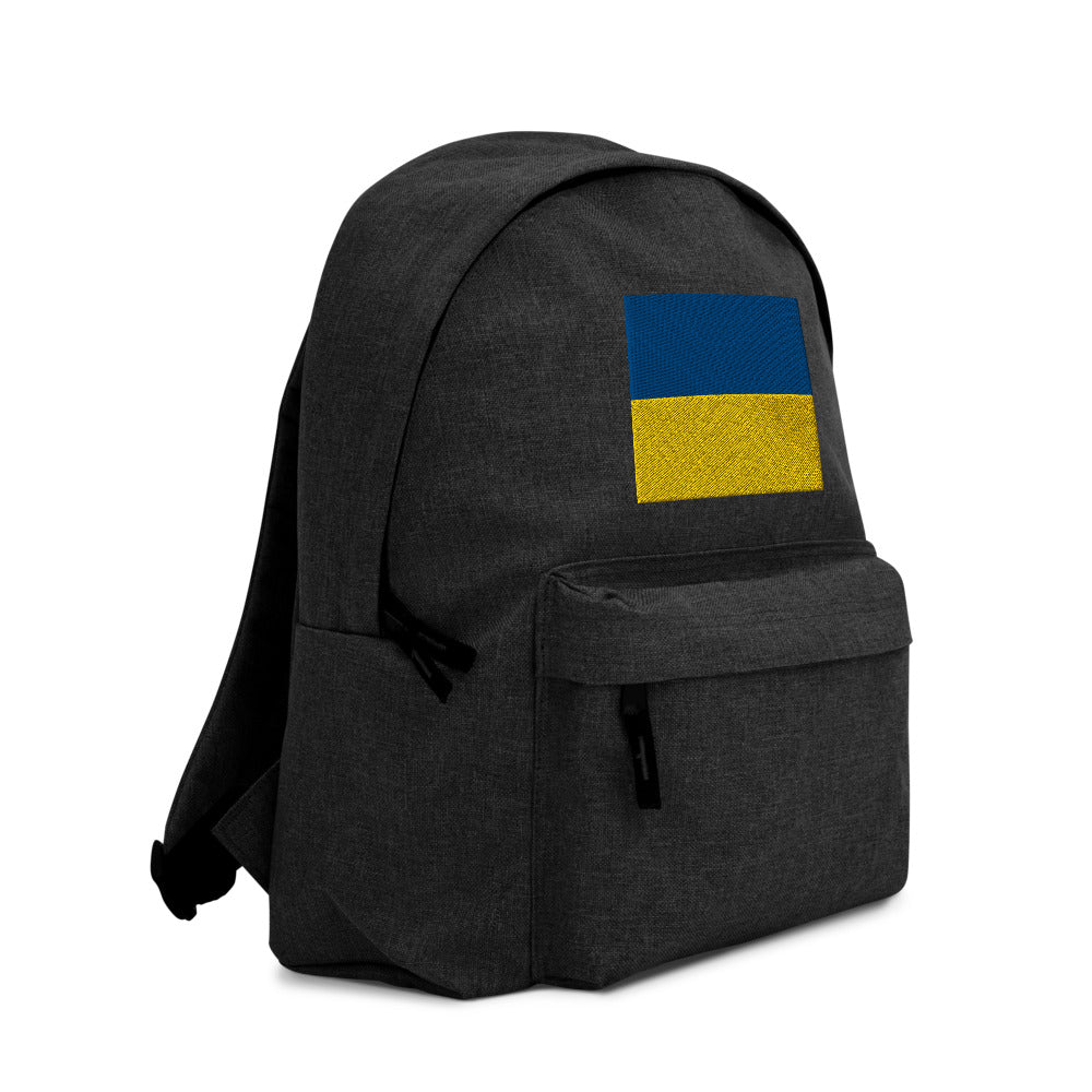 UKRAIN FLAG Embroidered Backpack