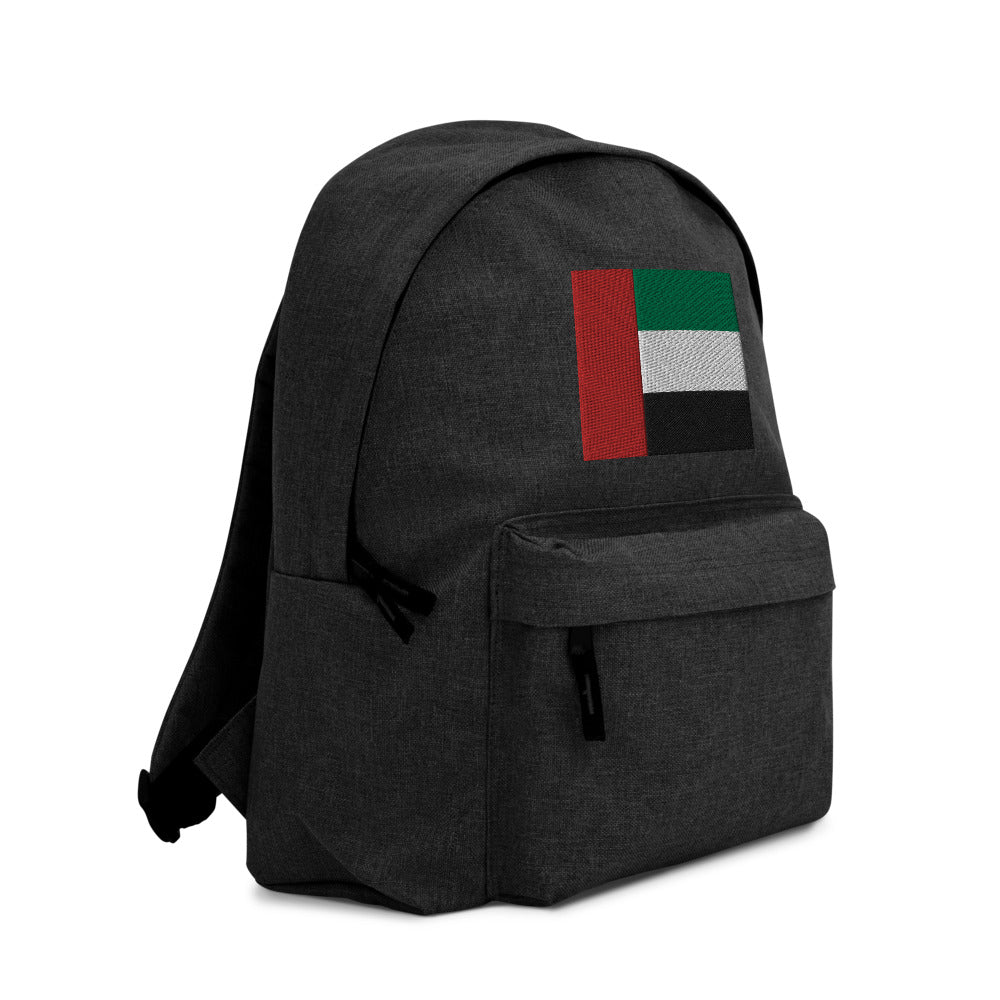 UNITED ARAB EMIRATES FLAG Embroidered Backpack