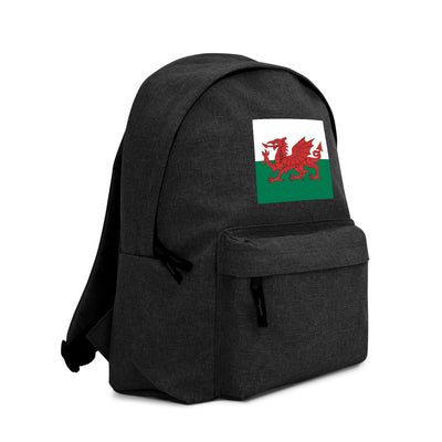 WALES FLAG Embroidered Backpack