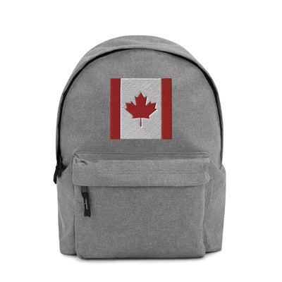 Canada flag Embroidered Backpack