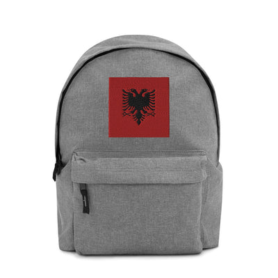 ALBANIA FLAG Embroidered Backpack