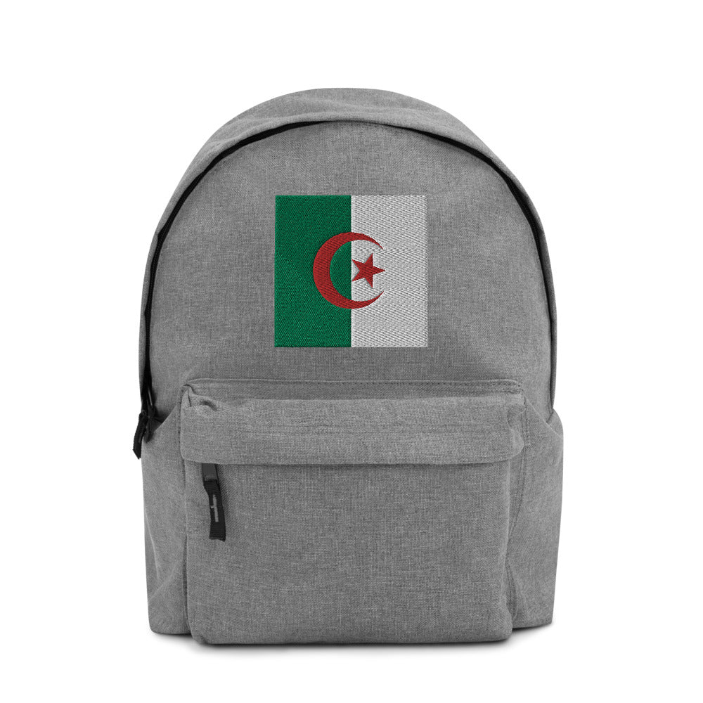 ALGERIA FLAG Embroidered Backpack