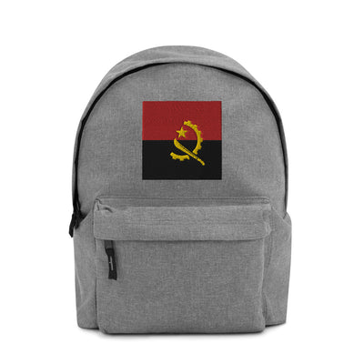 ANGOLA FLAG Embroidered Backpack