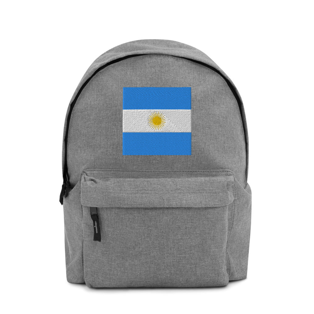 ARGENTINA FLAG Embroidered Backpack