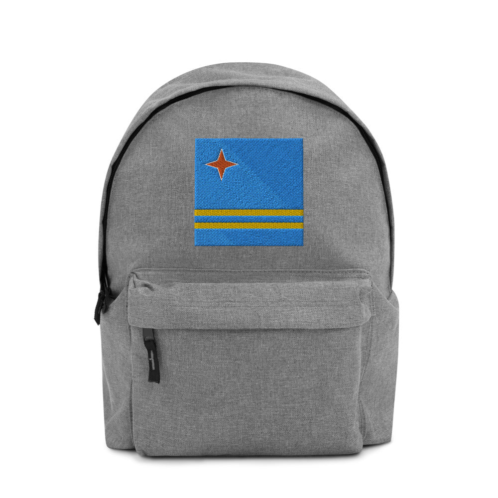 ARUBA FLAG Embroidered Backpack