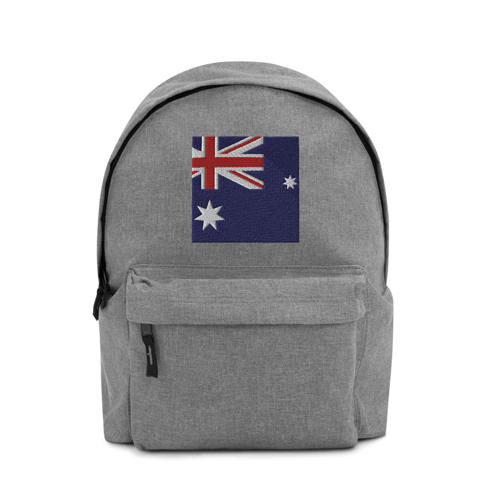 AUSTRALIA FLAG Embroidered Backpack