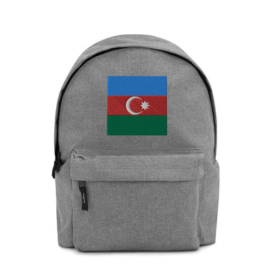 AZERBAIJAN FLAG Embroidered Backpack