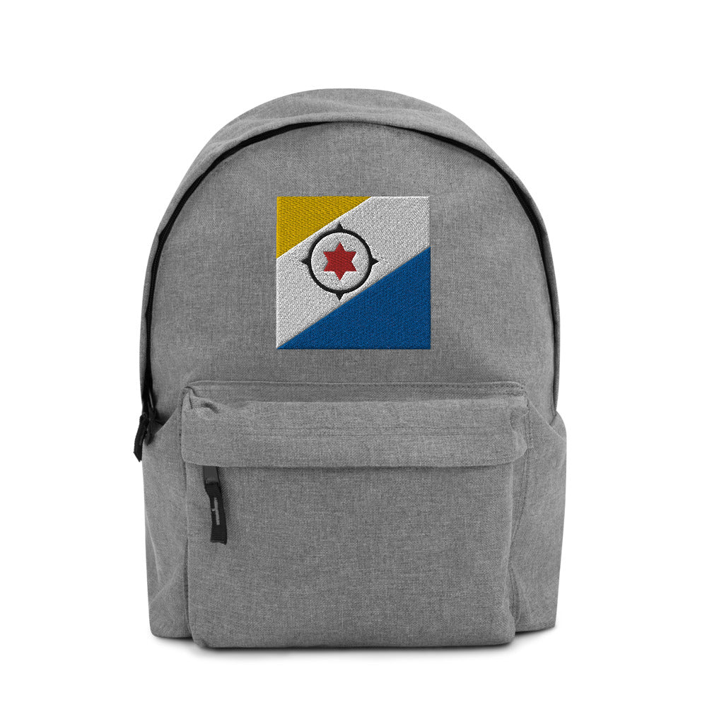 BONAIRE FLAG Embroidered Backpack