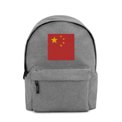 CHINA FLAG Embroidered Backpack