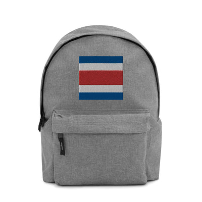 COSTA RICA FLAG Embroidered Backpack