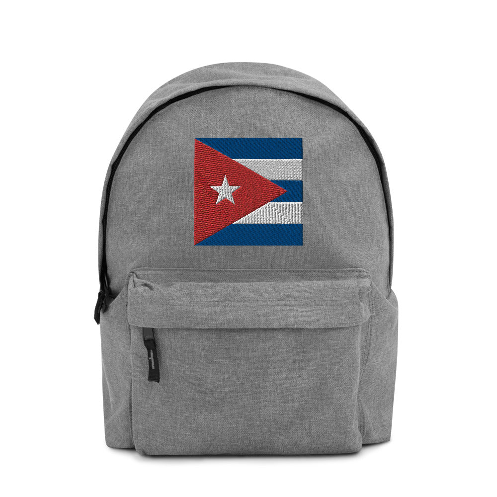 CUBA FLAG Embroidered Backpack