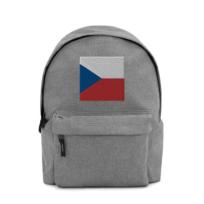 CZECH FLAG Embroidered Backpack