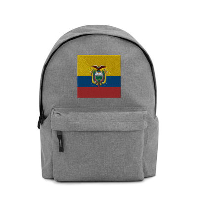 ECUADOR FLAG Embroidered Backpack