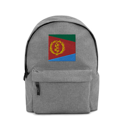 ERITREA FLAG Embroidered Backpack