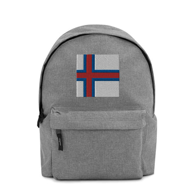 FAROE ISLANDS FLAG Embroidered Backpack