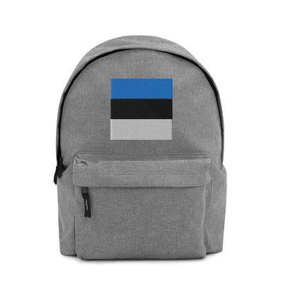 ESTONIA FLAG Embroidered Backpack