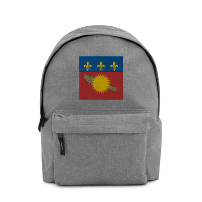 GUADELOUPE FLAG Embroidered Backpack