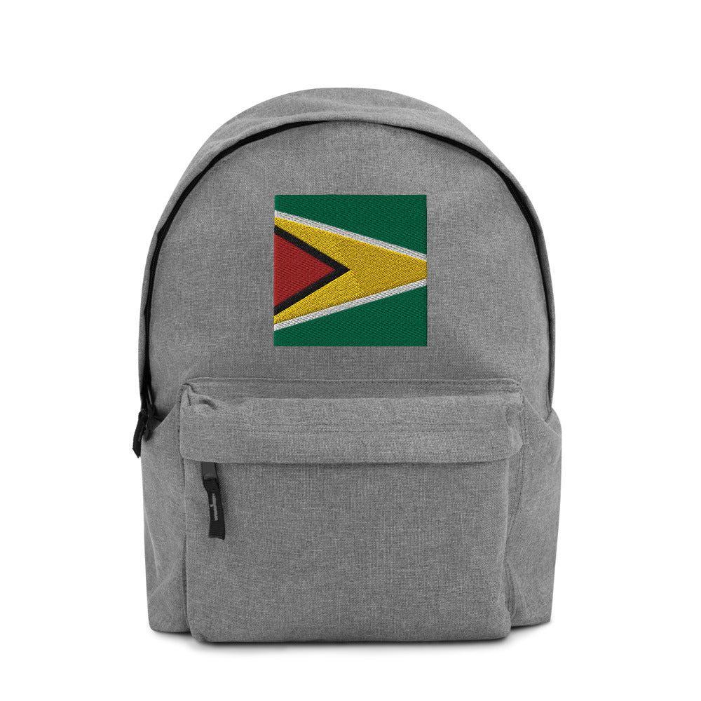 GUYANA FLAG Embroidered Backpack