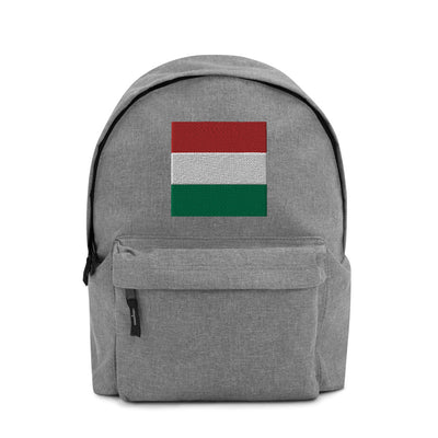 HUNGARY FLAG Embroidered Backpack