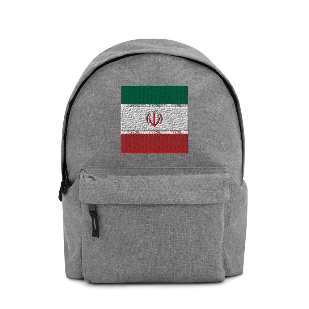 IRAN FLAG Embroidered Backpack