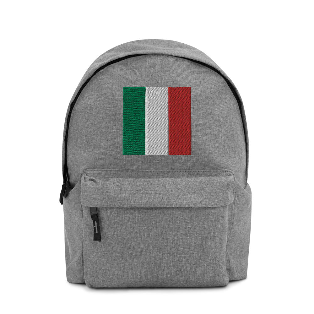 ITALY FLAG Embroidered Backpack